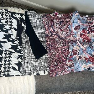 Allison Daley Set of 4 Blouses